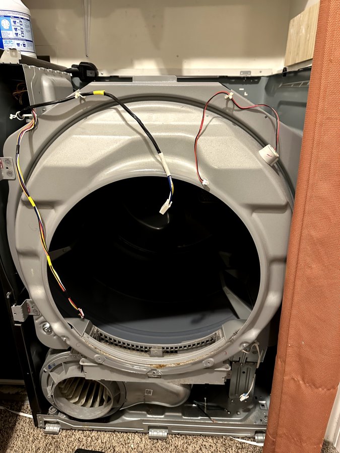 Samsung Dryer Not Heating — Thermal Fuse & Thermostat Replacement with Maintenance in Raleigh