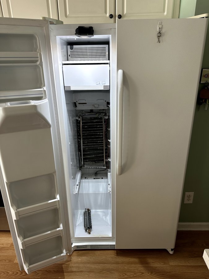 Whirlpool Freezer Frosting Up — Defrost Heater Replacement in Raleigh