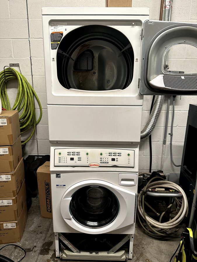 Speed Queen Commercial Washer — Drain Pump Replacement in Raleigh