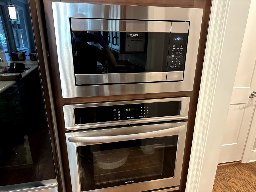 Frigidaire Built-In Microwave FGMO226NUFA. Noise Filter Replacement in Raleigh